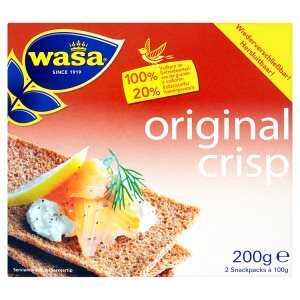 Wasa 200g, vybrané druhy