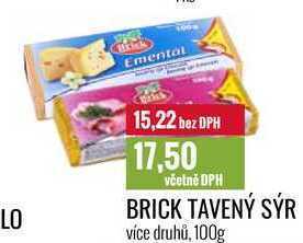 Ratio Brick tavený sýr 100g nabídka