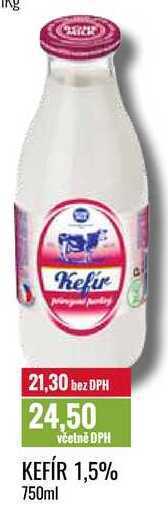 Ratio Kefír 1,5% 750ml nabídka