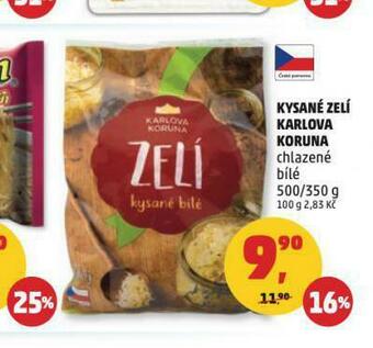 Penny Market Kysané zelí karlova koruna nabídka