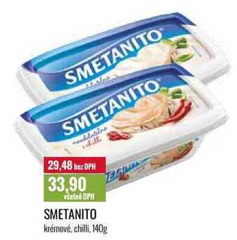 Ratio Smetanito 140g nabídka