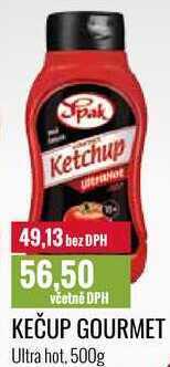 Ratio Kečup gourmet ultra hot, 500g nabídka