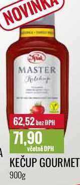 Ratio Kečup gourmet 900g nabídka