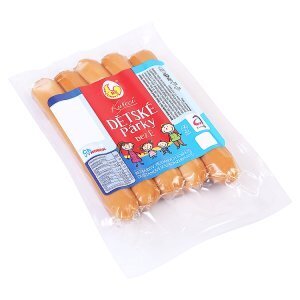 Dz klatovy kuřecí dětské párky bez e 250g