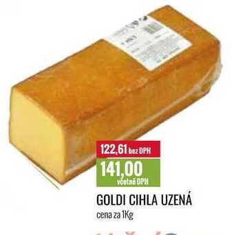 Ratio Goldi cihla uzená cena za 1kg nabídka