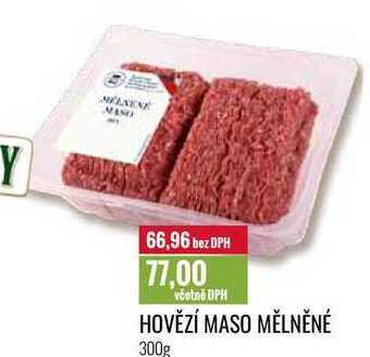 Ratio Hovězí maso mělněné 300g nabídka