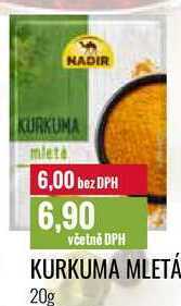 Ratio Kurkuma mletá 20g nabídka