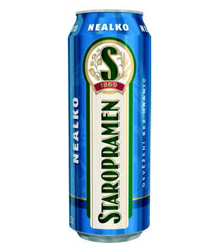 Ratio Staropramen nealko, nealkoholické světlé pivo (plechovka) 0.5l nabídka