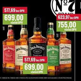 Ratio Jack daniel's 1 l nabídka