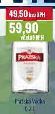 Ratio Pražská vodka 0,2 l nabídka