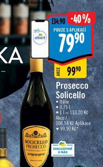 Albert Prosecco solicello nabídka
