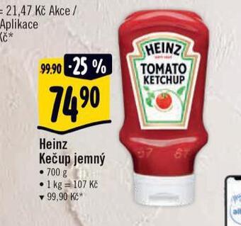 Albert Heinz kečup jemný nabídka