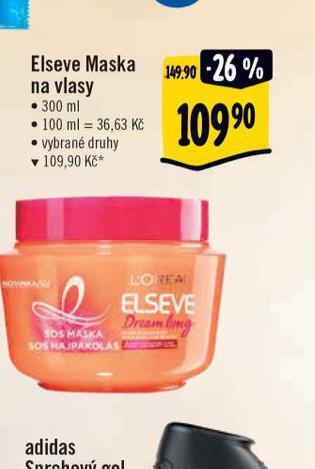 Albert Loreal elseve maska na vlasy nabídka