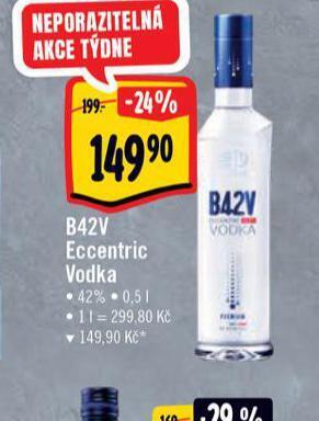 Albert B42v eccentric vodka nabídka