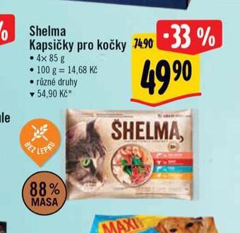 Albert Shelma kapsičky pro kočky nabídka