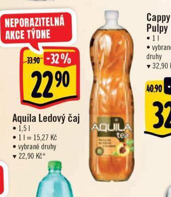 Albert Aquila ledový čaj nabídka