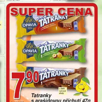 Hruška Tatranky s arašídovou příchutí nabídka