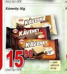 Hruška Kávenky nabídka