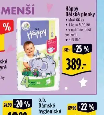 Albert Háppy dětské plenky nabídka