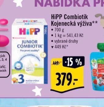 Albert Hipp combiotik kojenecká výživa nabídka