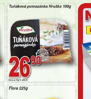 Hruška Tuňáková pomazánka hruška nabídka