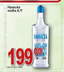 Hruška Hanácká vodka nabídka