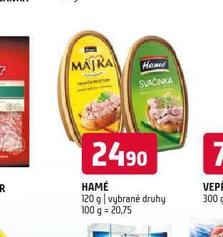 Terno Hamé paštiky nabídka