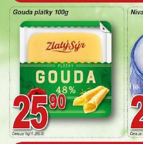 Hruška Gouda plátky nabídka