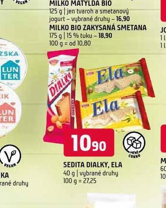 Terno Sedita dialky nabídka