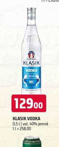 Terno Klasik vodka nabídka