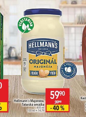 Globus Hellmann´s tatarská omáčka, majonéza nabídka