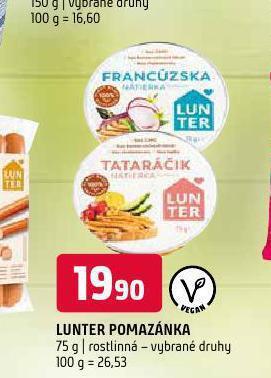 Lunter pomazánka