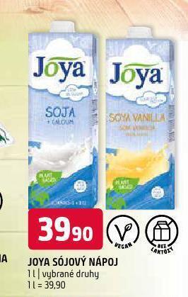 Terno Joya sójový nápoj nabídka