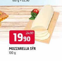 Terno Mozzarella sýr nabídka