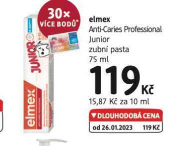dm drogerie Elmex zubní pasta nabídka