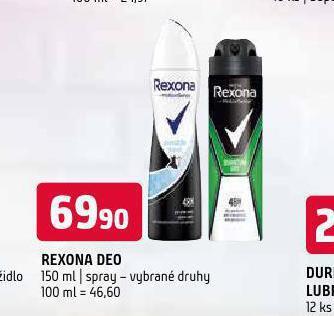 Terno Rexona deodorant nabídka