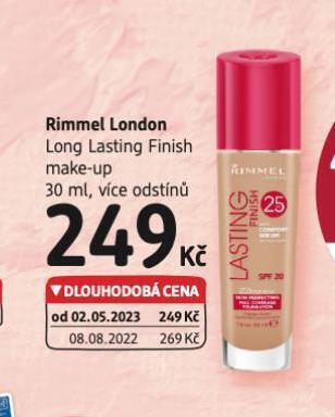 dm drogerie Rimmel london make-up nabídka