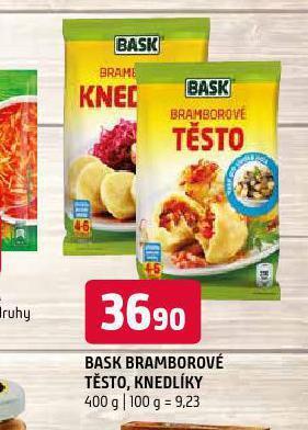 Terno Bask bramborové těsto nabídka