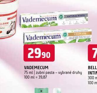 Terno Vademecum zubní pasta nabídka