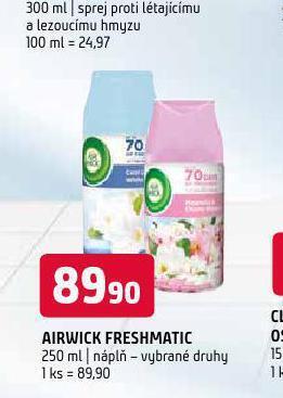 Airwick freshmatic osvěžovač vzduchu náplň