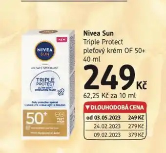 dm drogerie Nivea pleťový krém nabídka