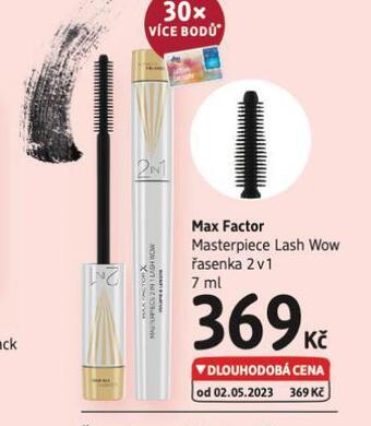 dm drogerie Max factor řasenka nabídka