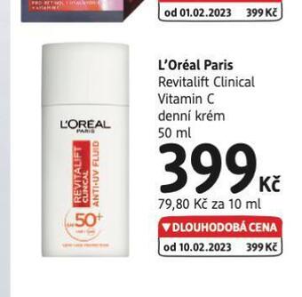 dm drogerie L'oréal paris denní krém nabídka