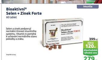 Benu Bioaktivní selen + zinek nabídka