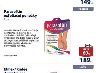 Benu Parasoftin exfoliační ponožky nabídka