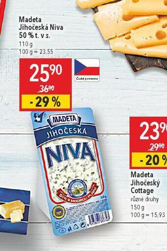Globus Madeta jihočeská niva 50% nabídka