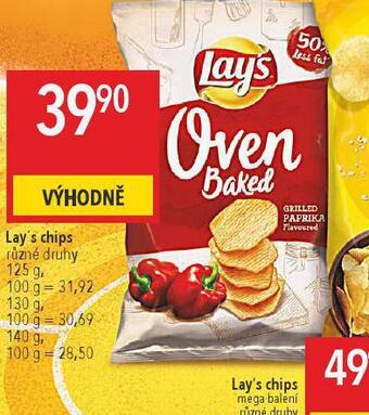 Globus Lay´s chips nabídka
