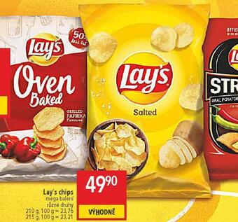 Globus Lay´s chips nabídka