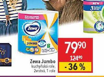 Globus Zewa jumbo kuchyňské role nabídka