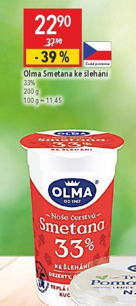 Globus Olma smetana ke šlehání nabídka